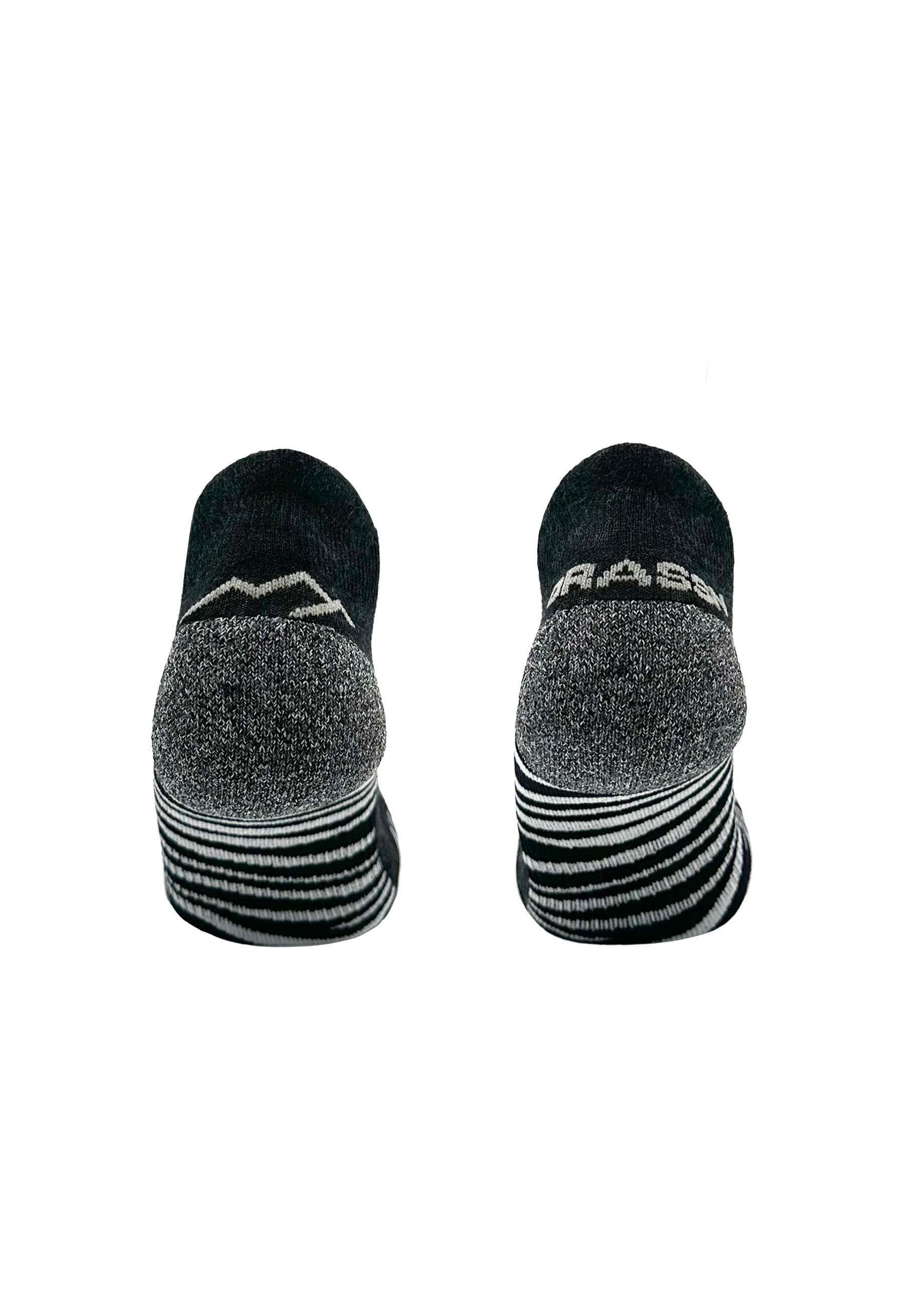 Merino sneaker wandelsokken uniseks ademend laag DRASSN 3/4