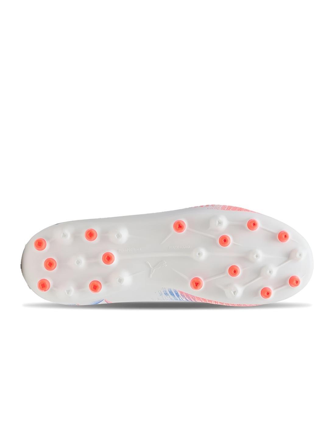 Chaussures de football à crampons pour enfant Puma future 8 play Blanc 4/5
