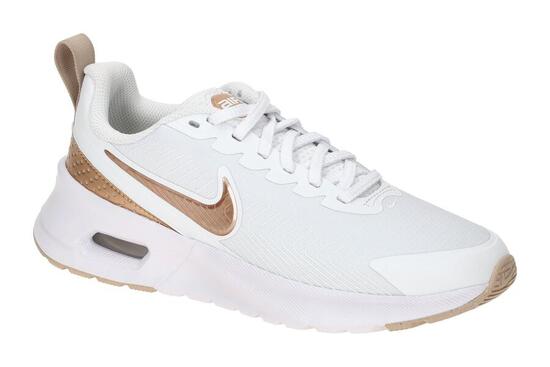 NIKE AIR MAX Nuaxis Schuhe weiß braun metallic Damen