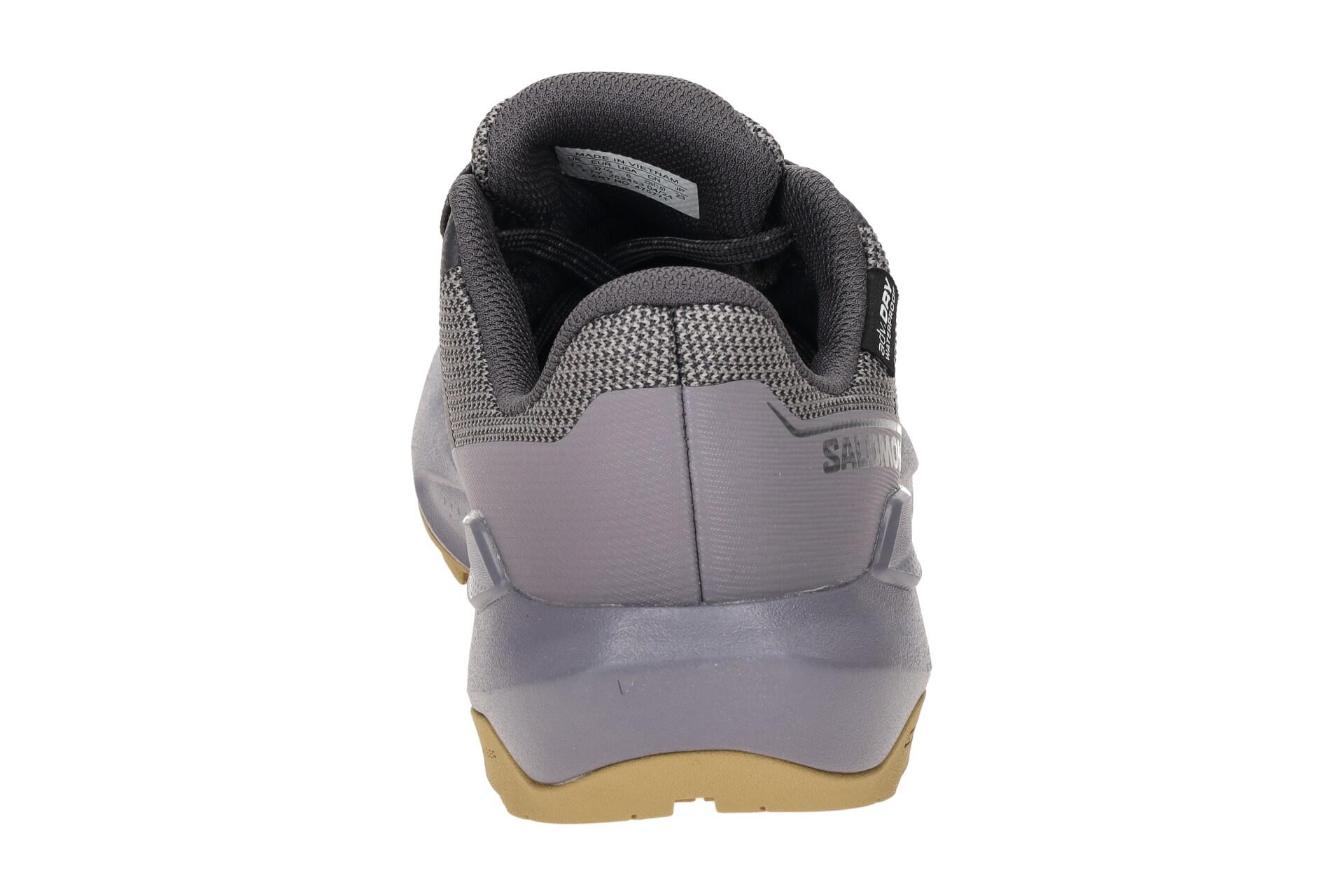 Salomon Elixir Tour Damen Schuhe grau lila Waterproof 475771 5/7
