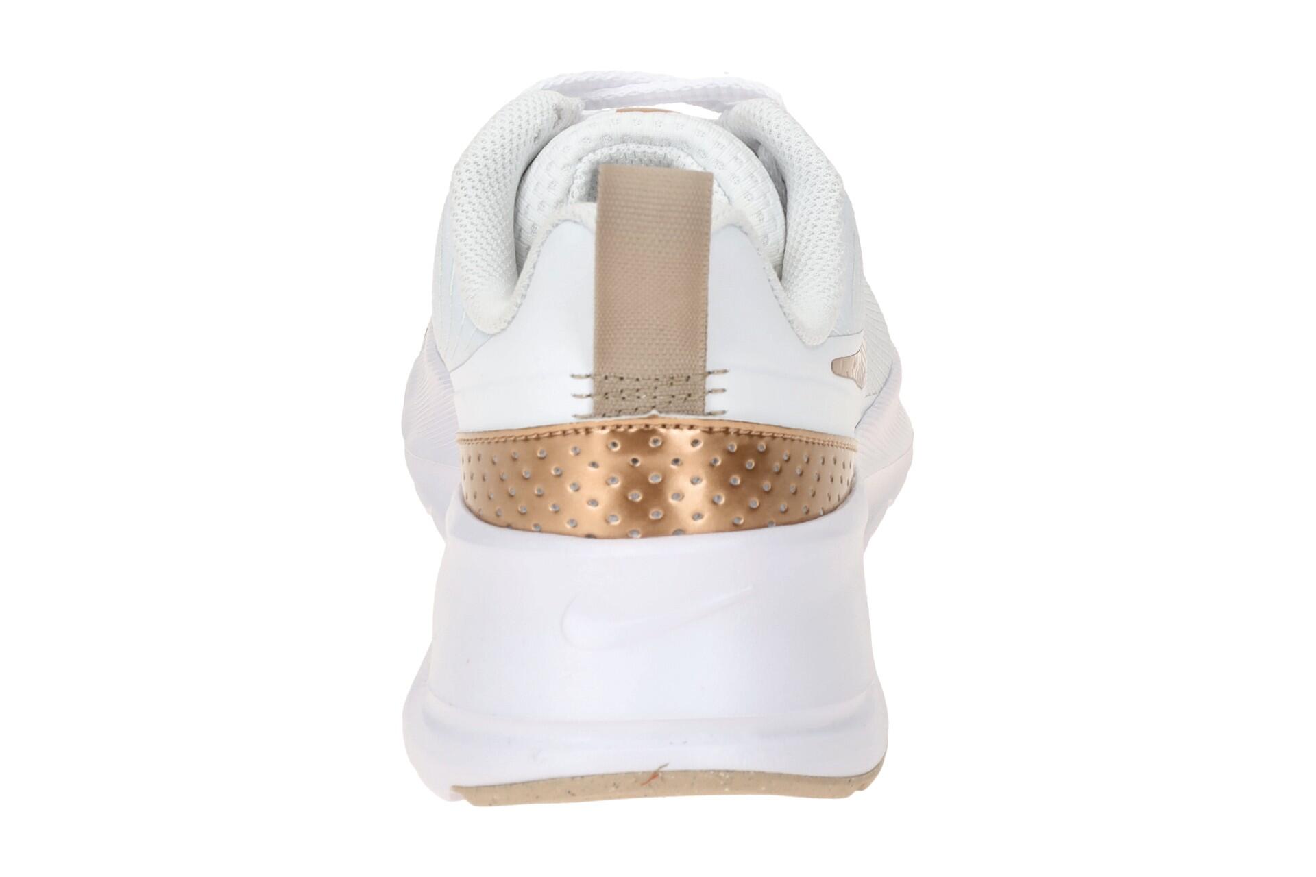 NIKE AIR MAX Nuaxis Schuhe weiß braun metallic Damen 5/7