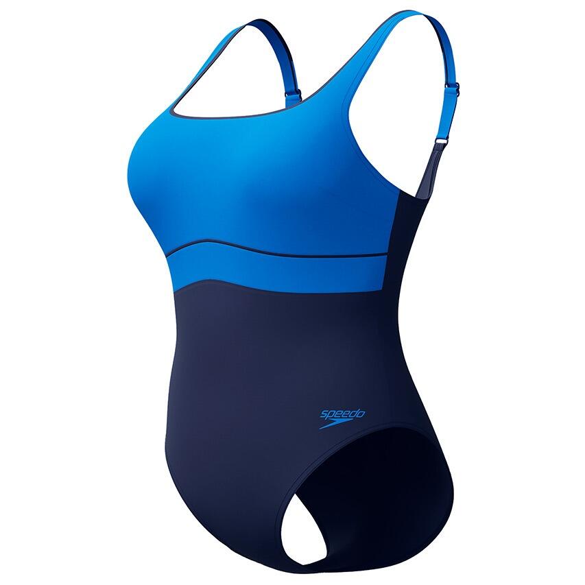 Speedo Badpak Eco Enduraflex New Contour Eclipse Navy/Blauw 2/6