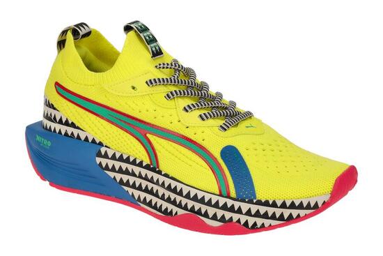 Puma PWR XX NITRO LUXE LEMLEM Schuhe gelb Damen Sport 379040