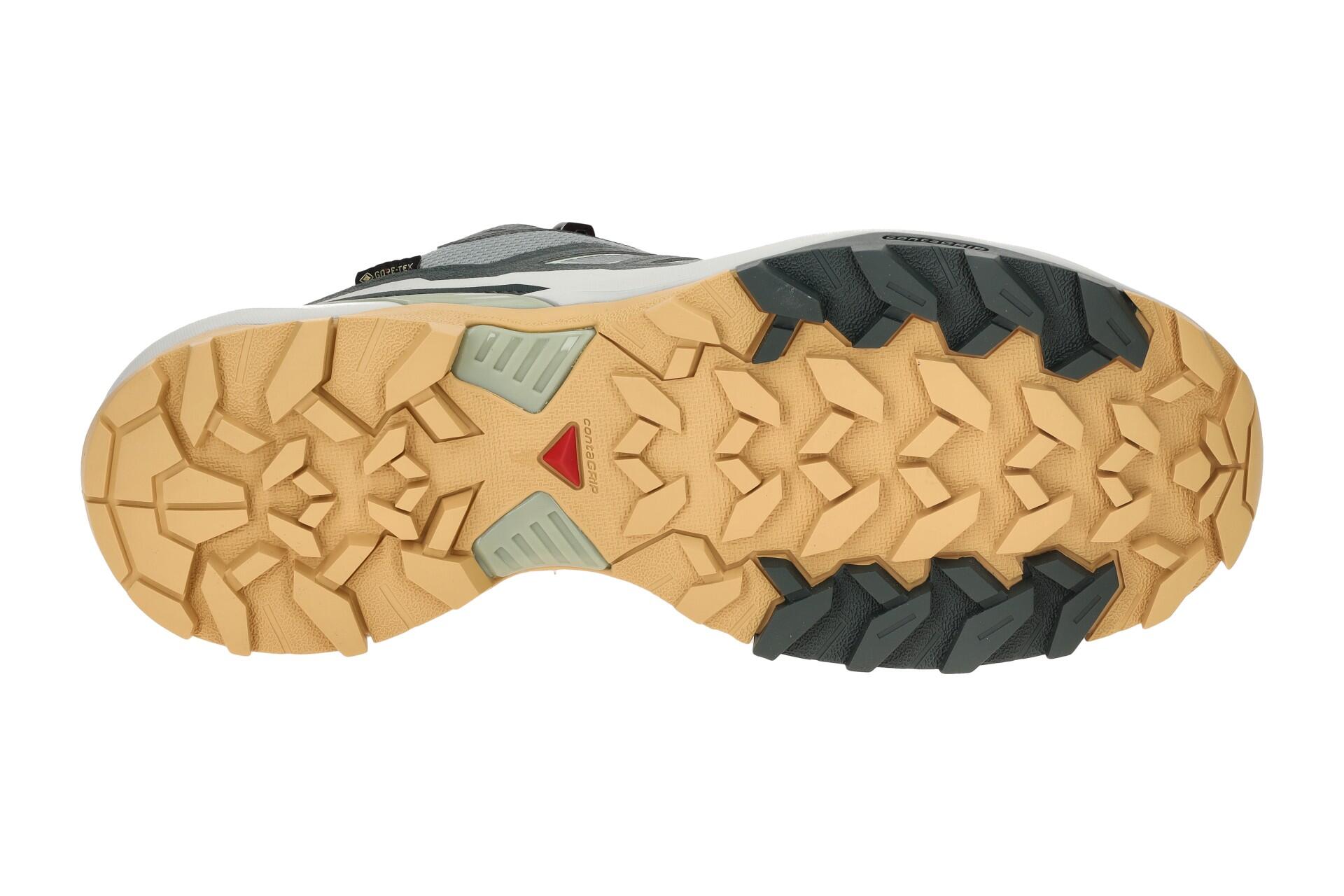 Salomon X Ultra 360 Edge Schuhe grün grau GORE-TEX 7/7