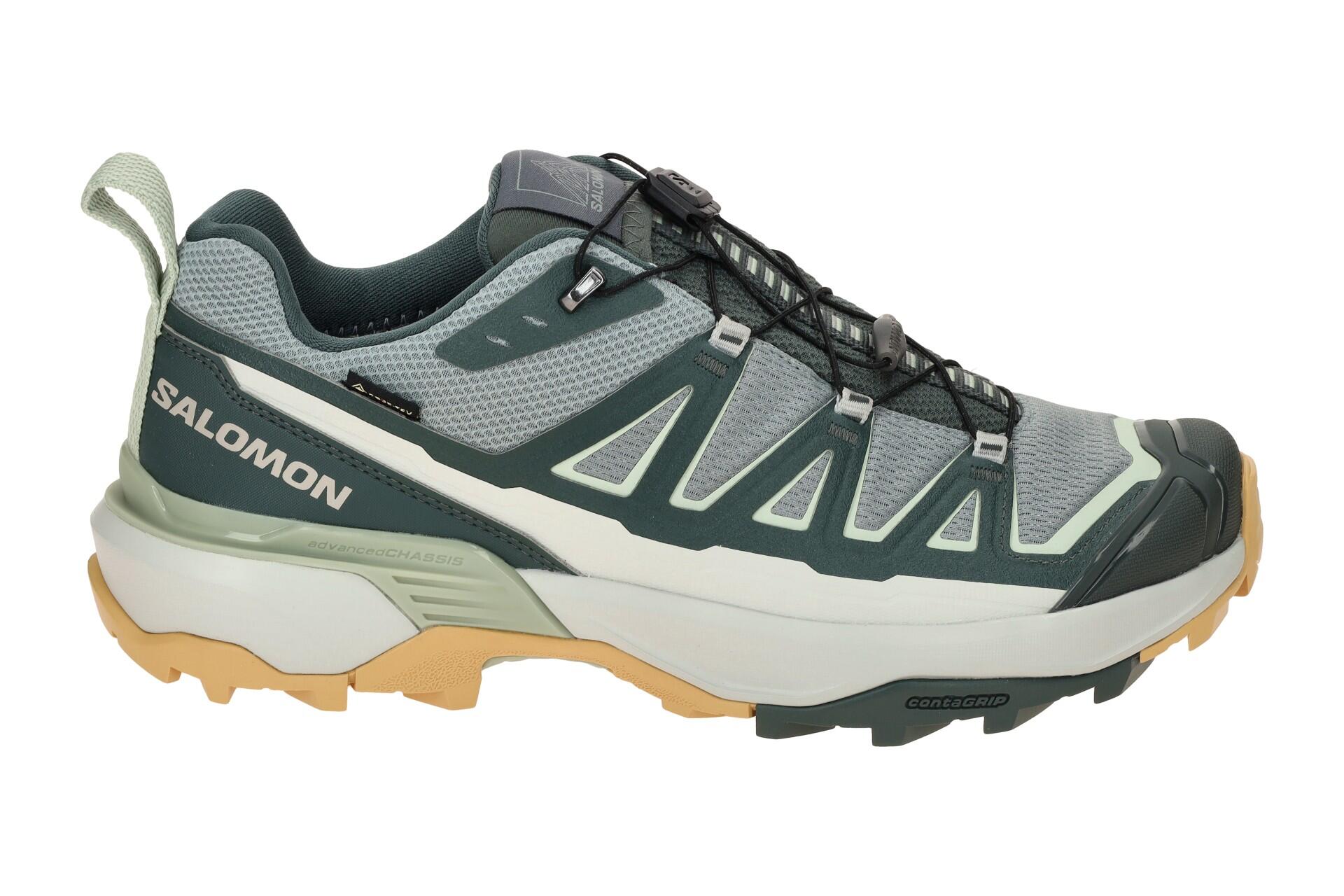 Salomon X Ultra 360 Edge Schuhe grün grau GORE-TEX 2/7