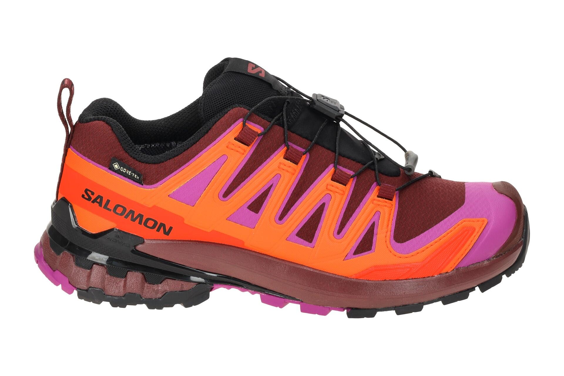 Salomon XA Pro 3D V9 Schuhe Damen rot orange GORE-TEX 479619 2/7