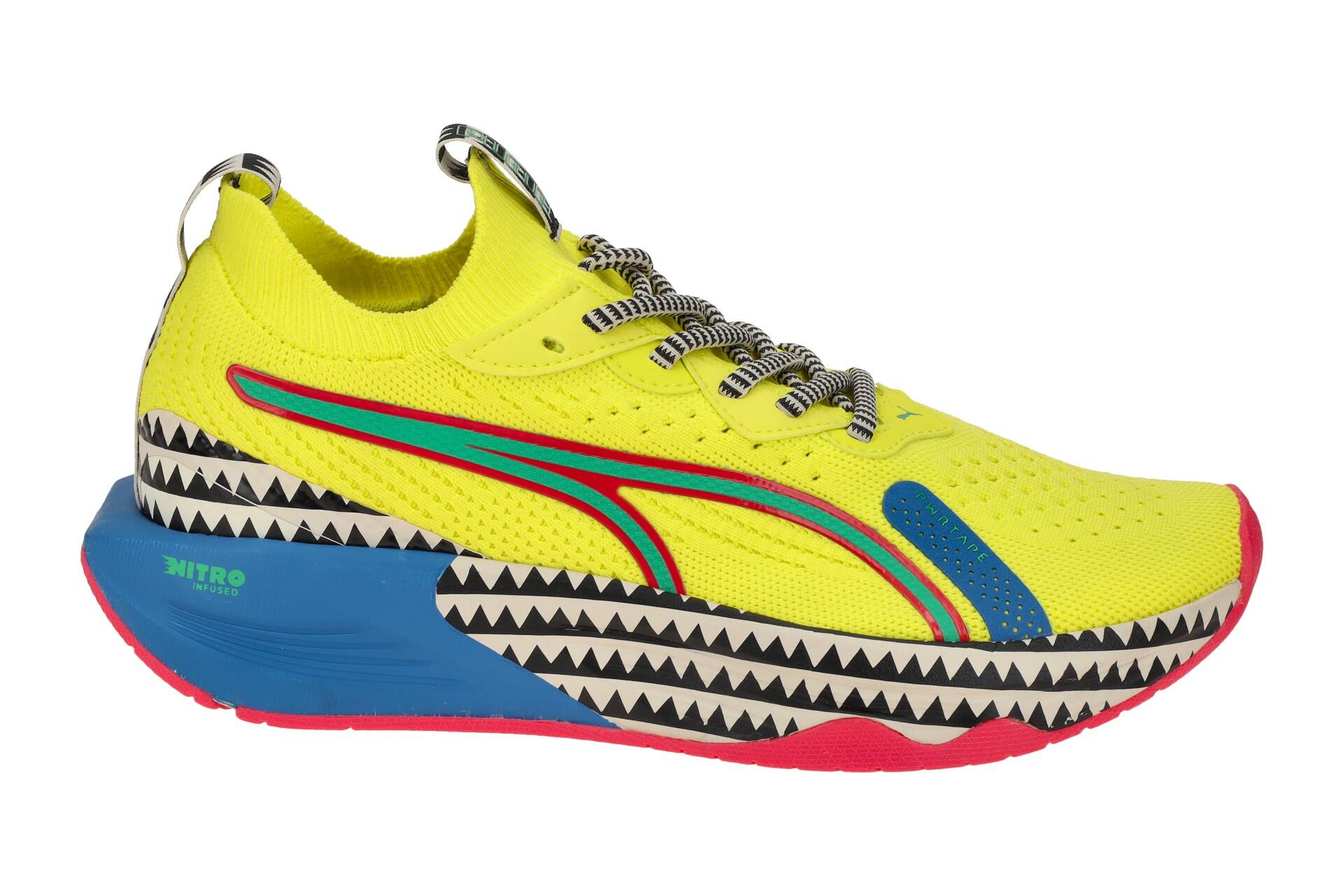 Puma PWR XX NITRO LUXE LEMLEM Damenschuhe - Sportschuhe gelb Freizeit NEU 2/7