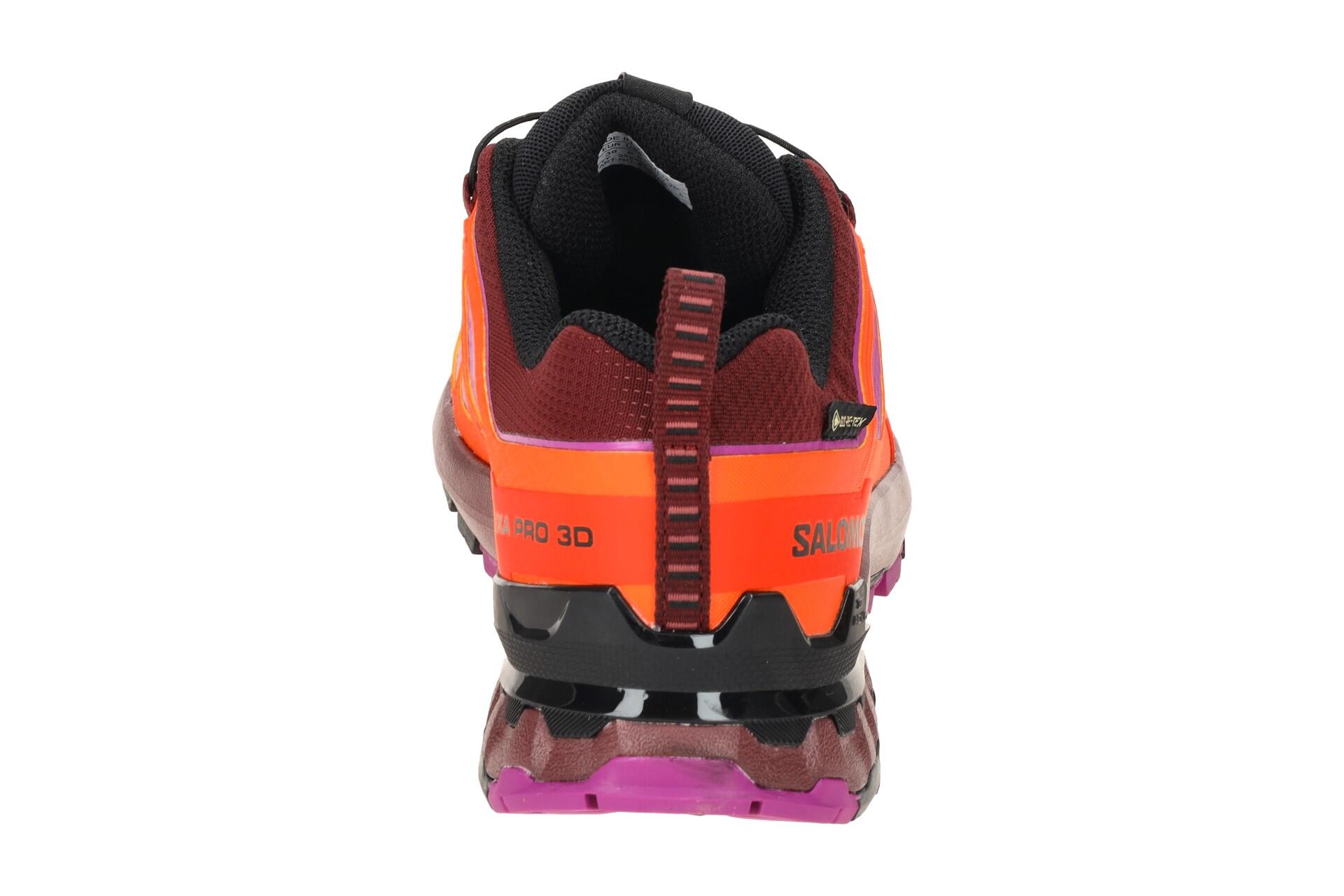 Salomon XA Pro 3D V9 Schuhe Damen rot orange GORE-TEX 479619 5/7