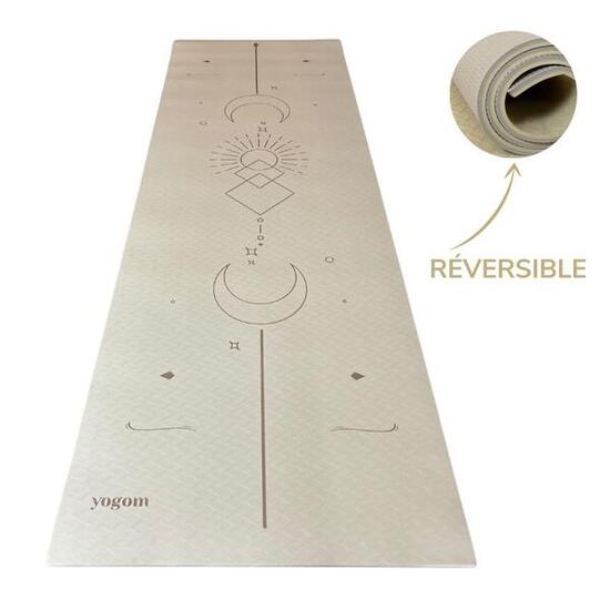 Tapis de yoga épais Yomad Solaire 8 mm Sable