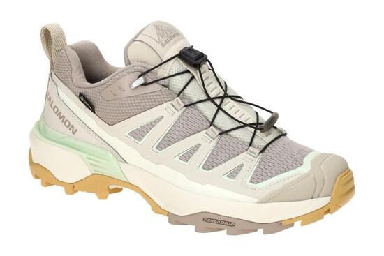 Salomon X Ultra 360 Edge Schuhe Damen taupe grau GORE-TEX