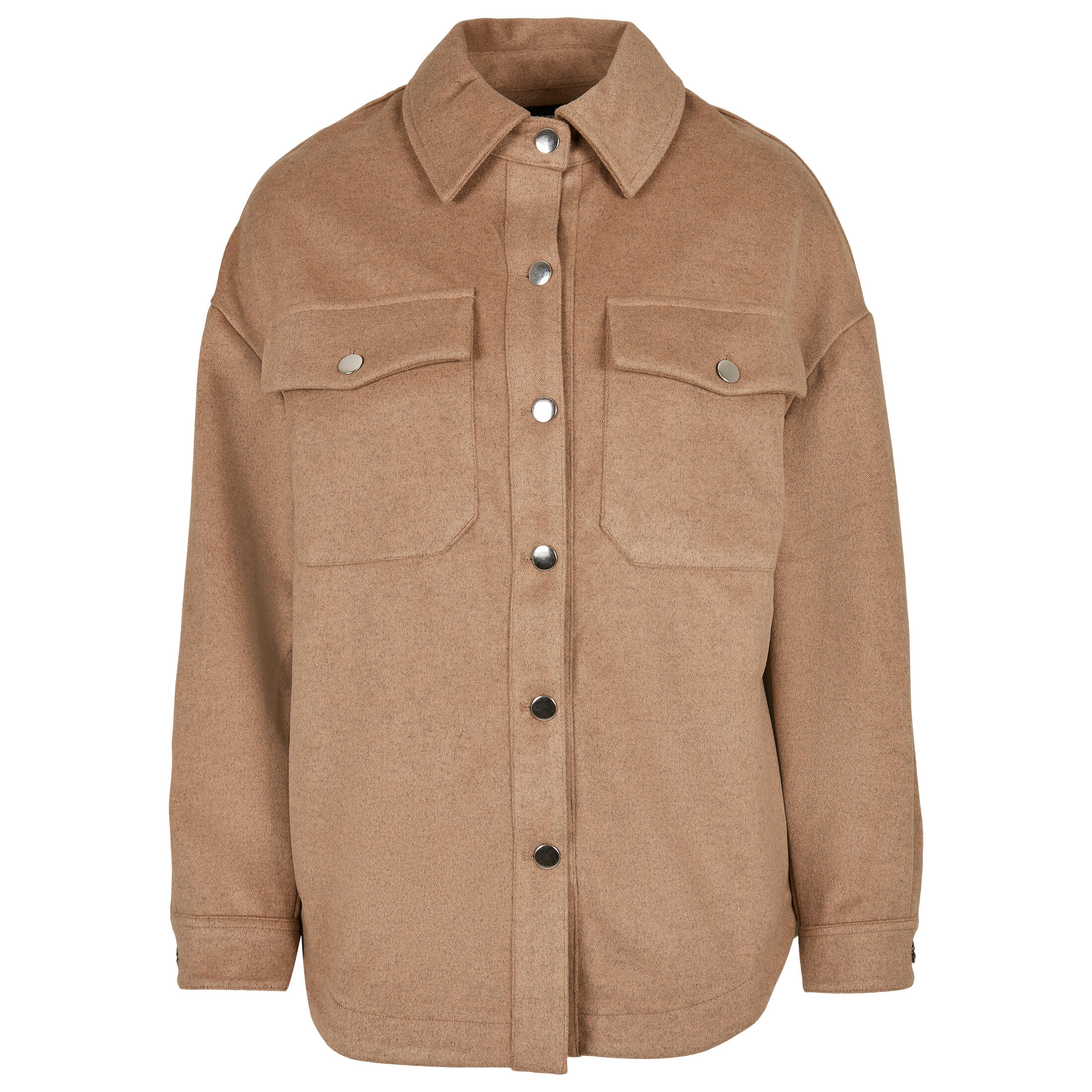 Urban Classics - Chemise Femme Urban Classics Classic Over - Chemise Manches Longues - Beige - Decathlon