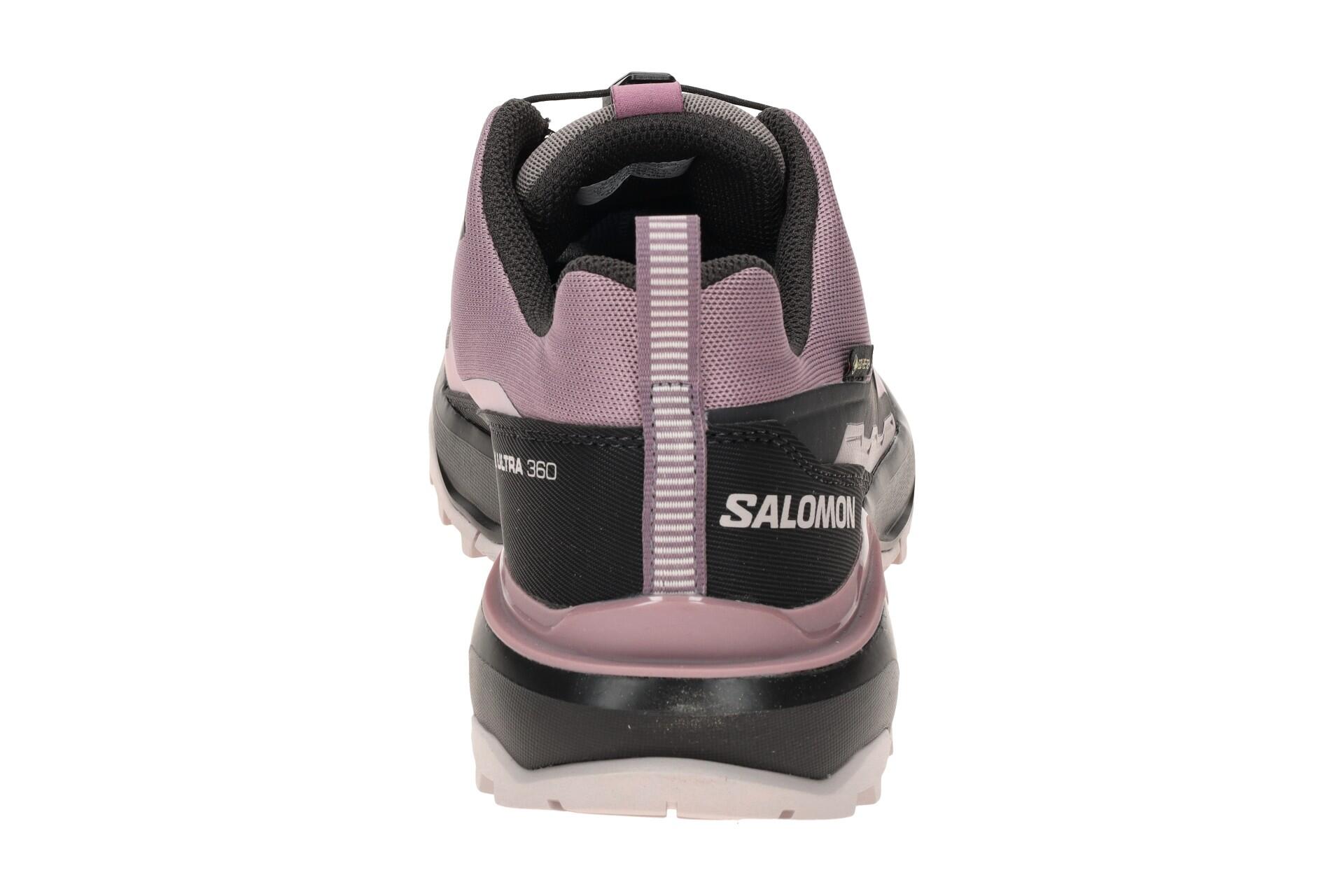 Salomon X Ultra 360 GTX Schuhe grau lila GORE-TEX 474494 5/7