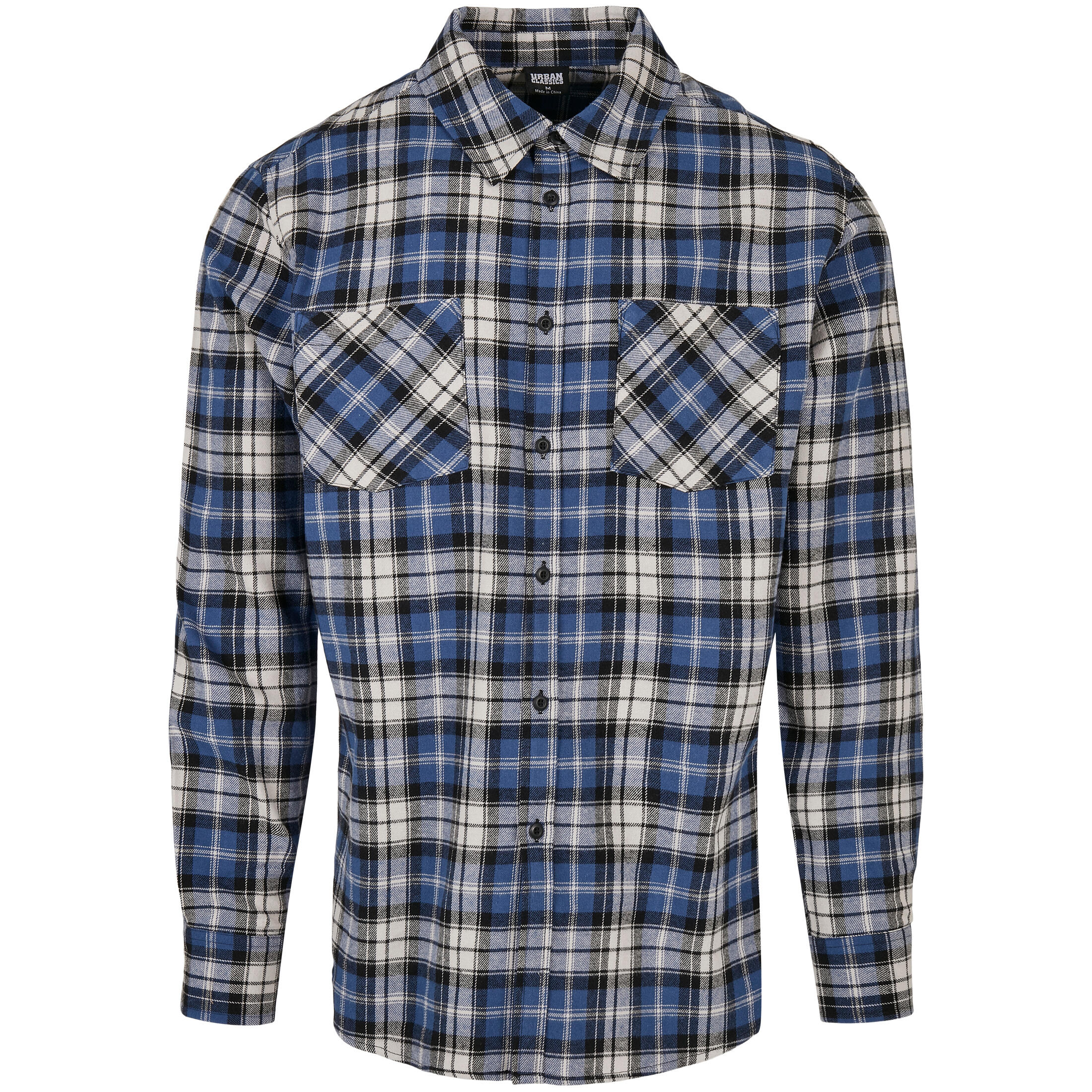 URBAN CLASSICS Camicia Urban Classics checked roots