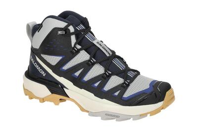 Salomon X Ultra 360 Edge Mid Schuhe grau schwarz GORE-TEX