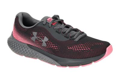Under Armour Charged Rogue 4 Schuhe grau pink Damen 3027005