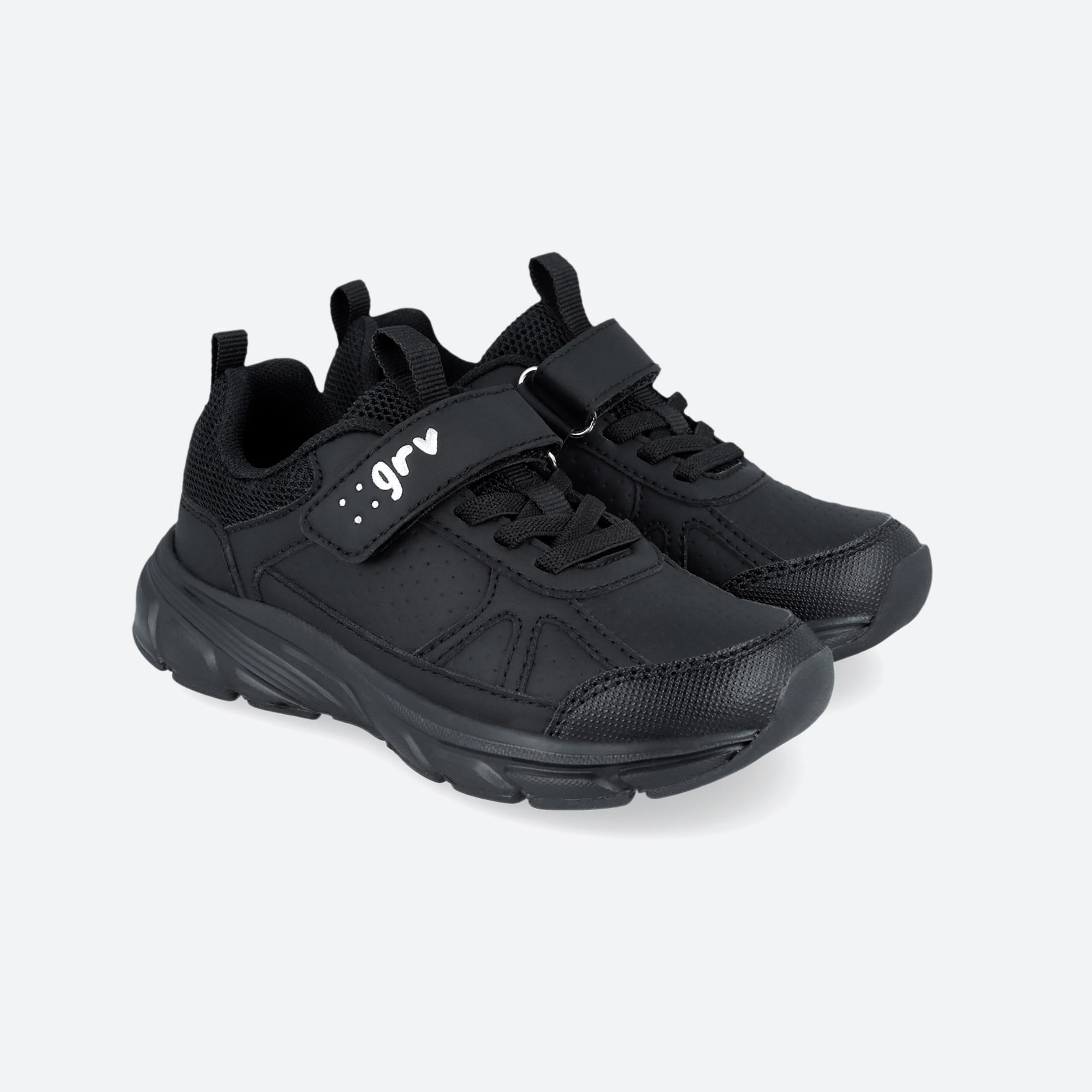Zapatillas Niños Garvalín 251710A Negras Cierre Adherente 2/6