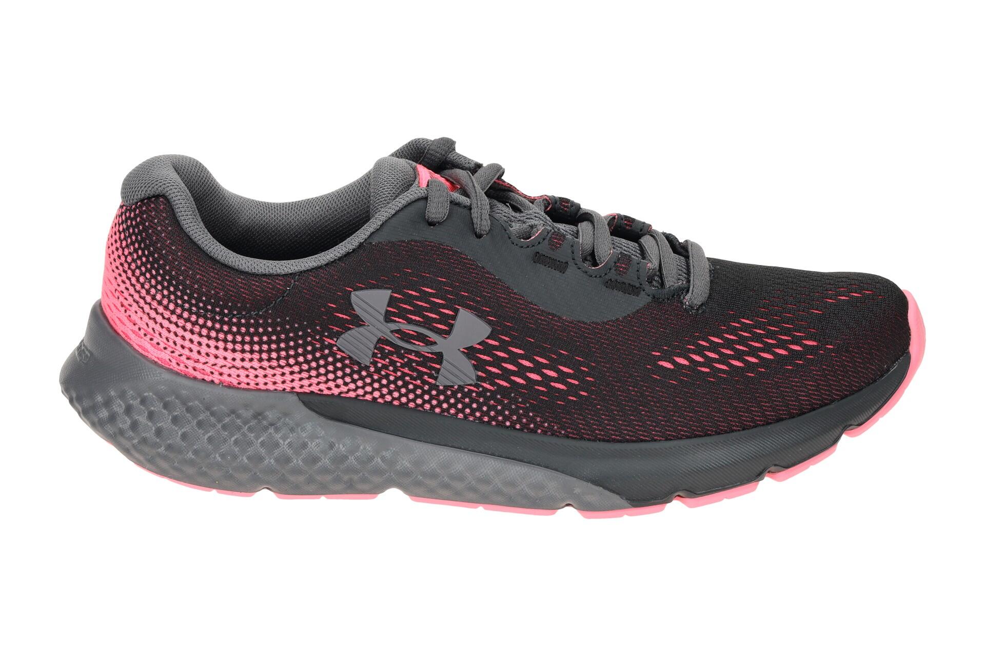 Under Armour Charged Rogue 4 Schuhe grau pink Damen 3027005 2/7