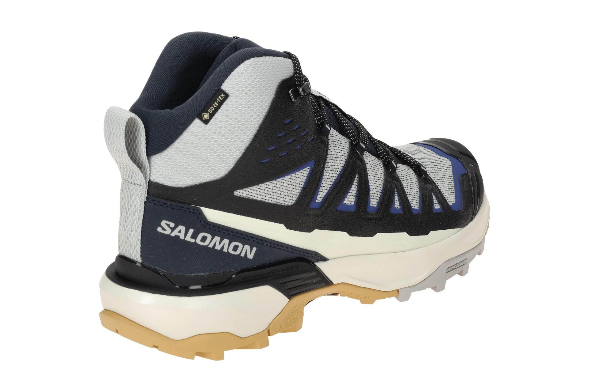 Salomon X Ultra 360 Edge Mid Schuhe grau schwarz GORE-TEX 4/7