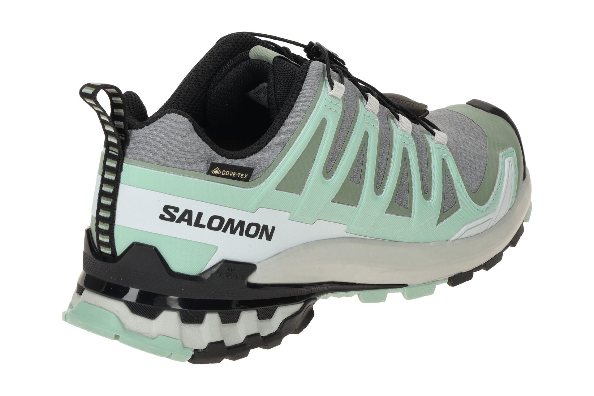 Salomon XA Pro 3D V9 Schuhe Damen grün grau GORE-TEX 478231 4/7