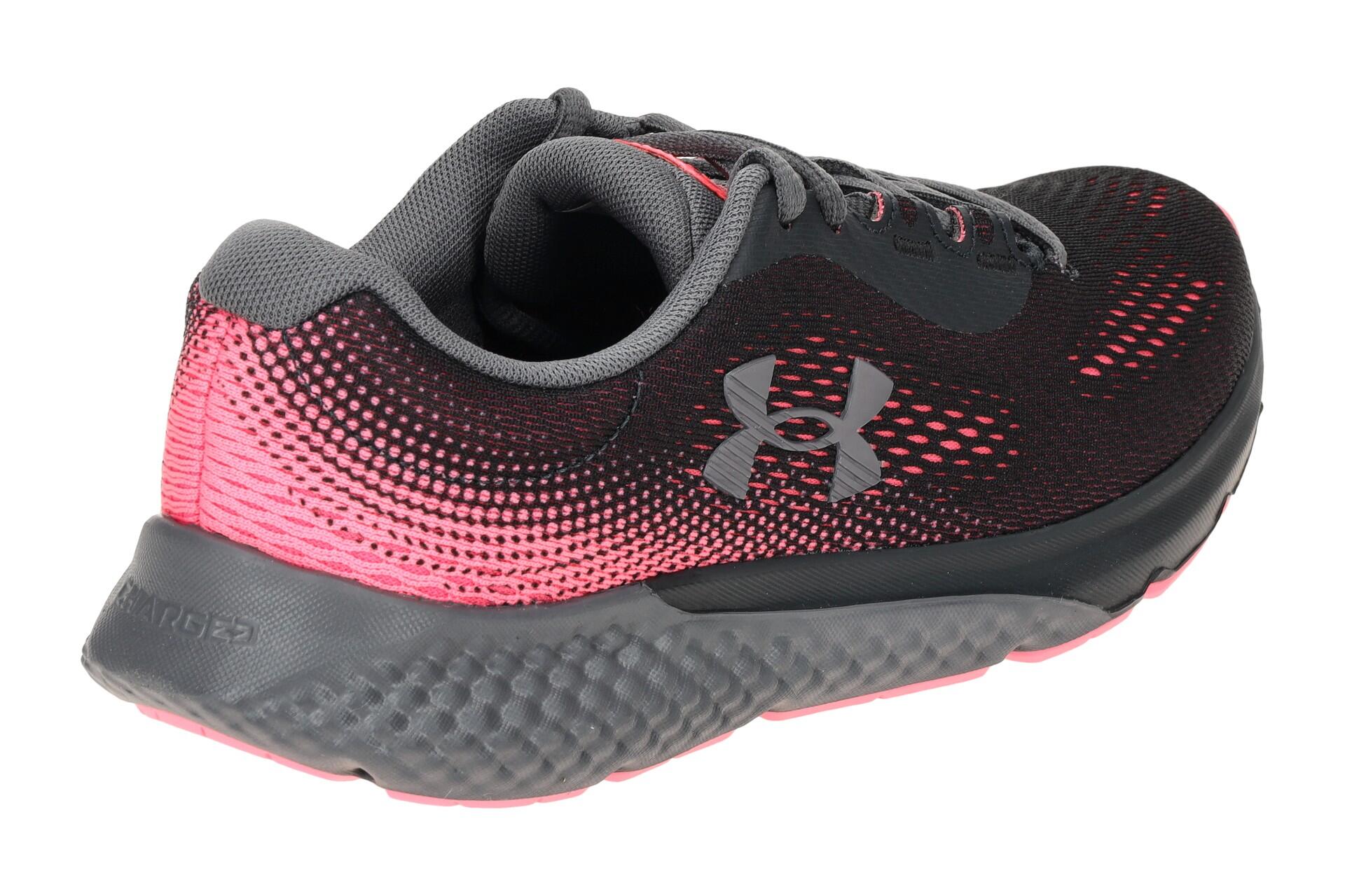 Under Armour Charged Rogue 4 Schuhe grau pink Damen 3027005 4/7