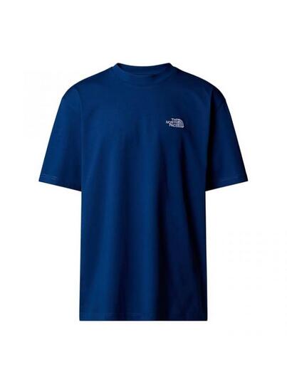 THE NORTH FACE M S/S Essential Oversize Tee T-Shirt Uomo NF0A87NRD1R BLUE