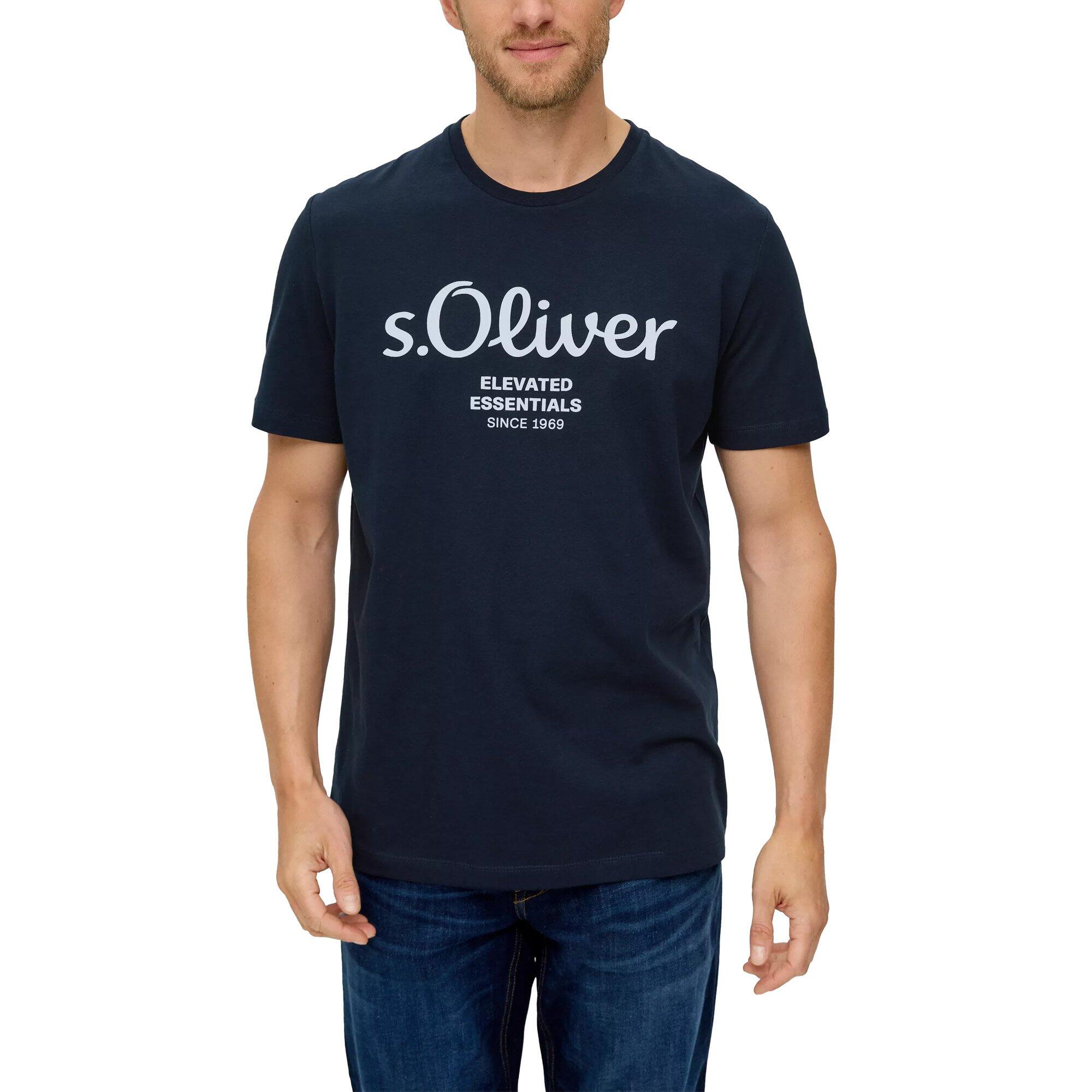 T-Shirt Herren 1er Pack Bequem sitzend-Logo T-Shirt 2/5