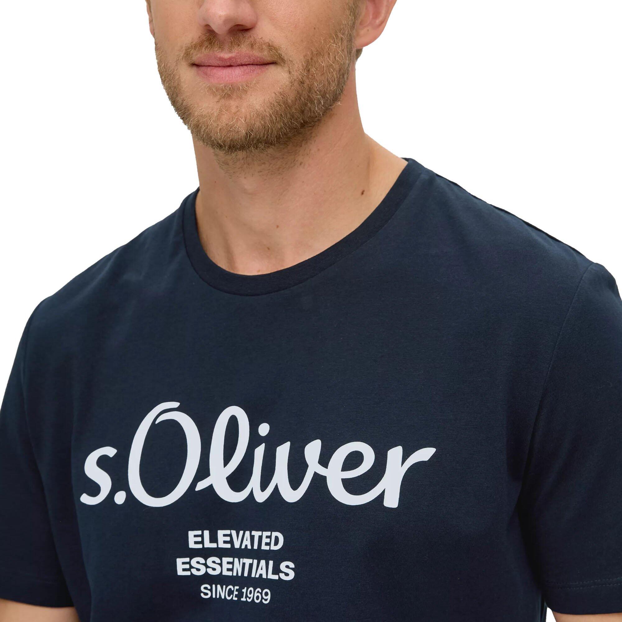 T-Shirt Herren 1er Pack Bequem sitzend-Logo T-Shirt 5/5