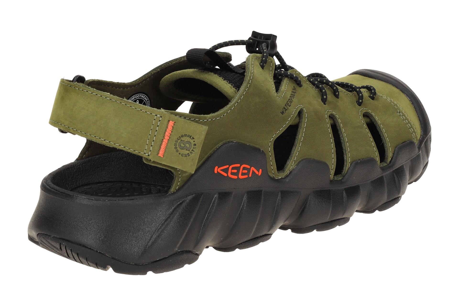 KEEN Hyperport Fisherman Outdoor Sandale grün olive 1030722 4/7