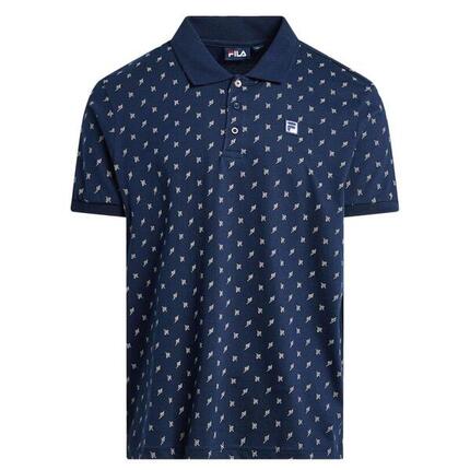 Polo Fila Hart Faded para Hombre Azul Marino