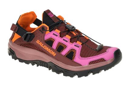 Salomon Techamphibian 5 Schuhe rot pink Damen 479654