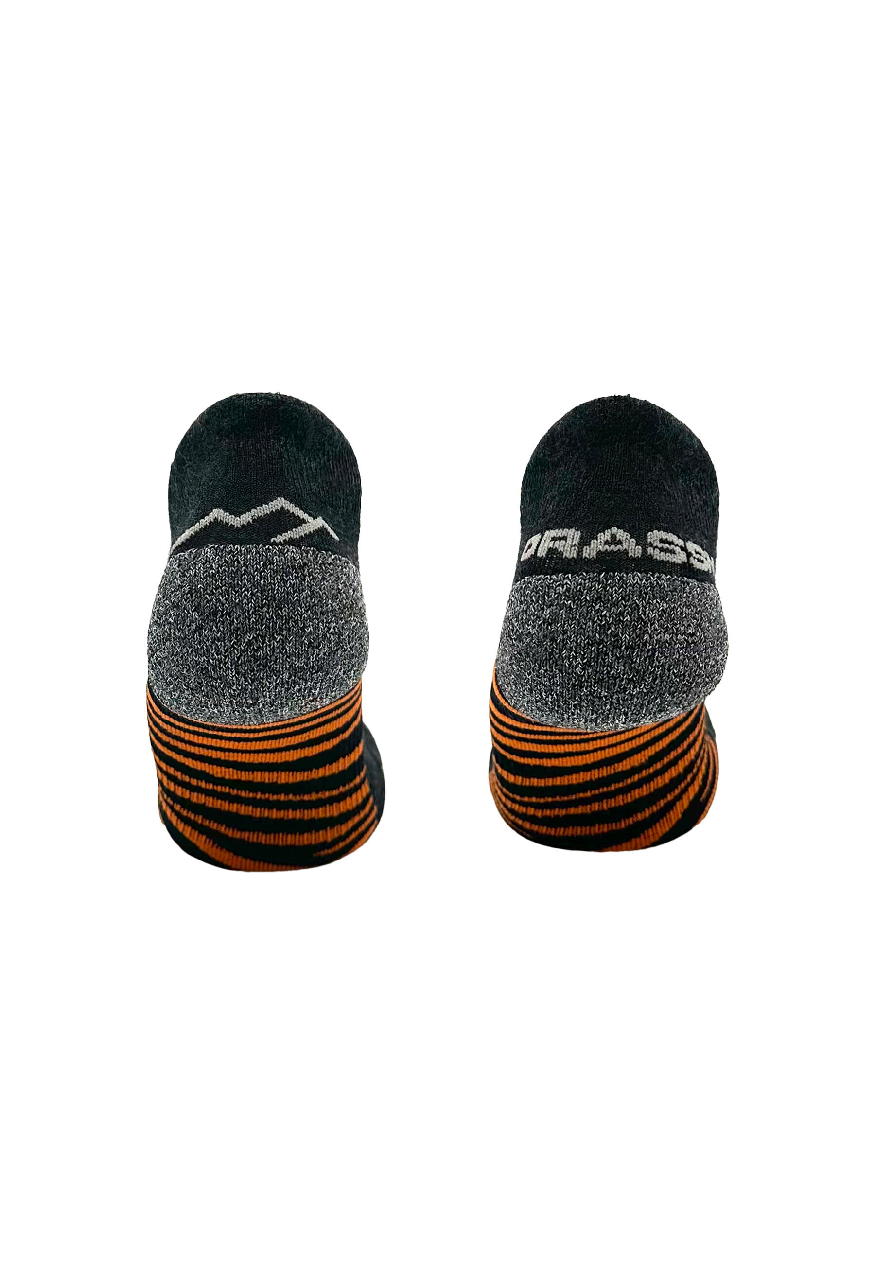 Chaussettes randonnée basses mérinos unisexe type sneaker DRASSN 3/4