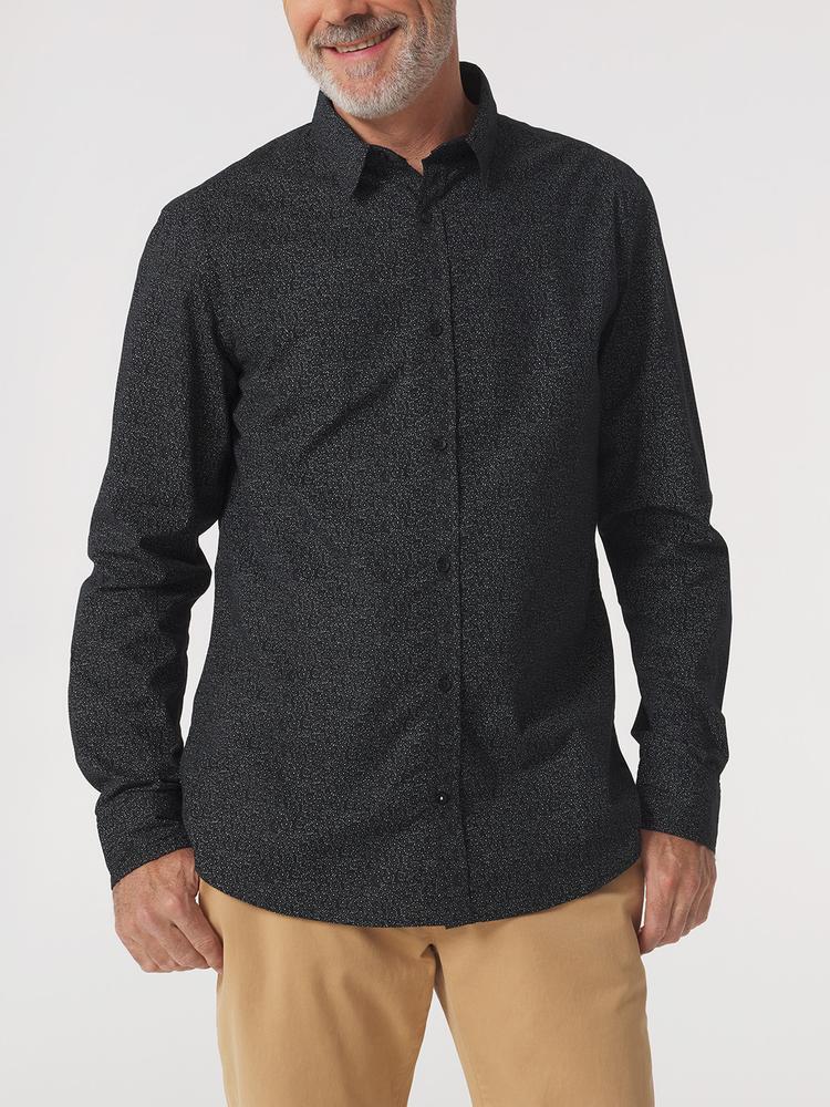 Camisa Negra Hombre TBS RANDYCHE 3/5