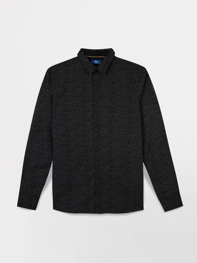 Camisa Negra Hombre TBS RANDYCHE 2/5