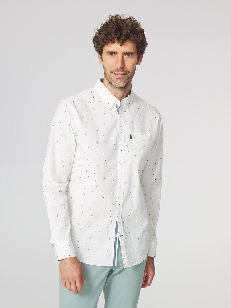 Camisa Blanca Hombre TBS TARICCHE 2/5
