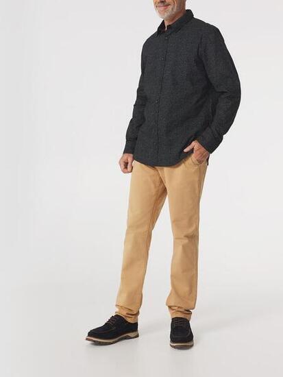 Chemise manches longues Homme - RANDYCHE Noir