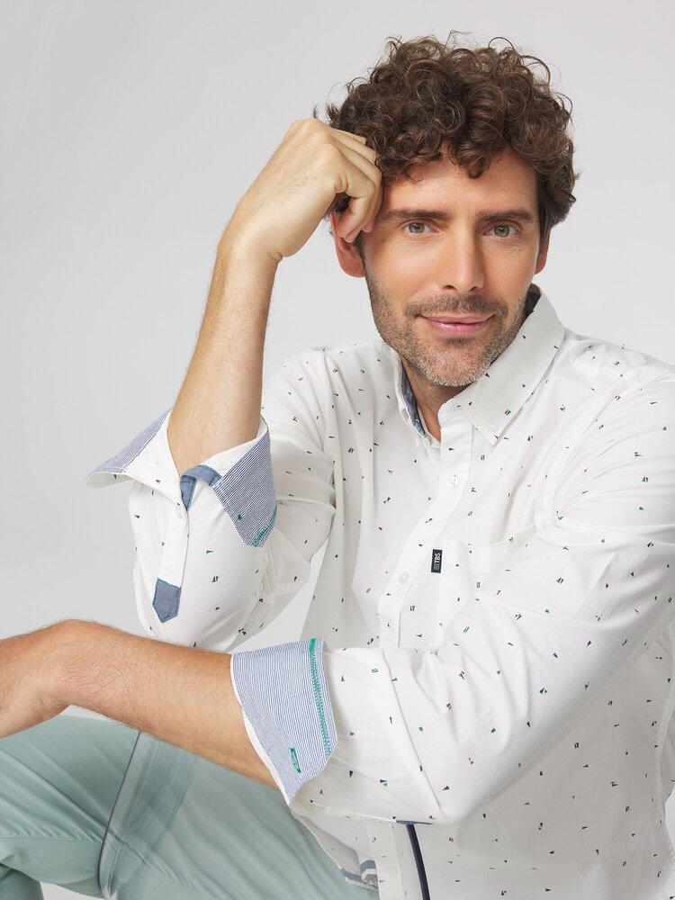 Camisa Blanca Hombre TBS TARICCHE 4/5
