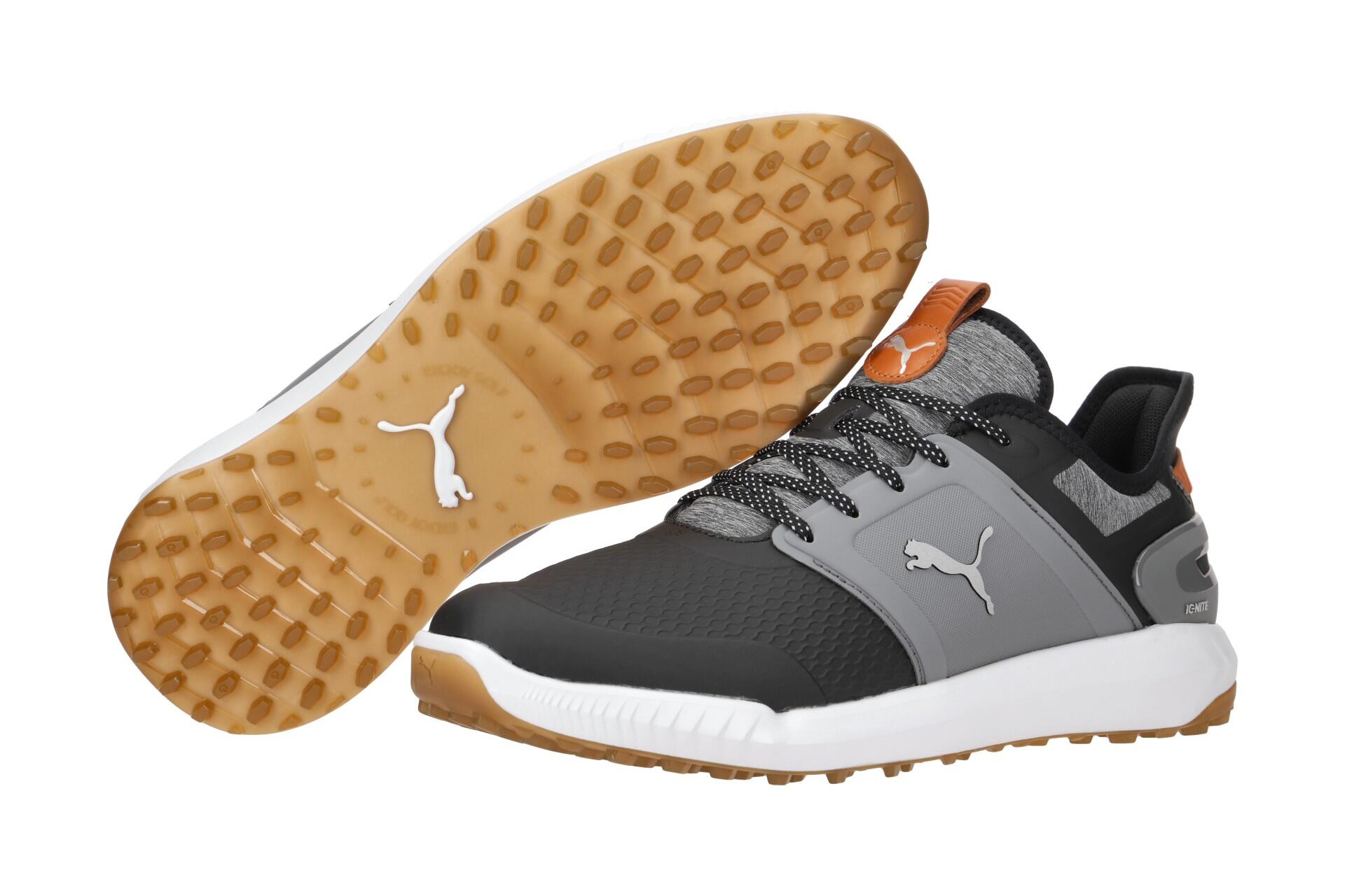Puma IGNITE Schuhe schwarz grau Golfschuhe 376077 3/7