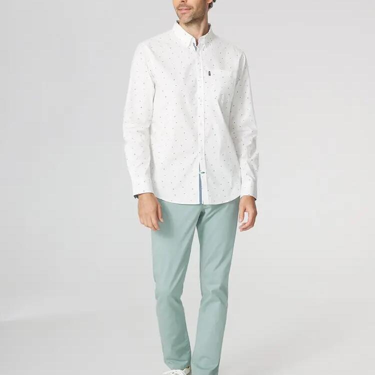 Men's White Shirt TBS TARICCHE