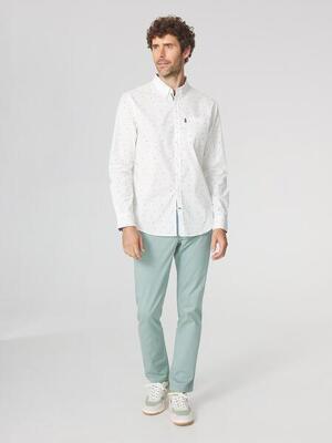 Tbs taricche witte overhemden voor heren