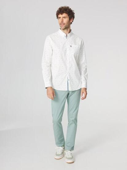 TBS TARICCHE Herren Hemd Weiß