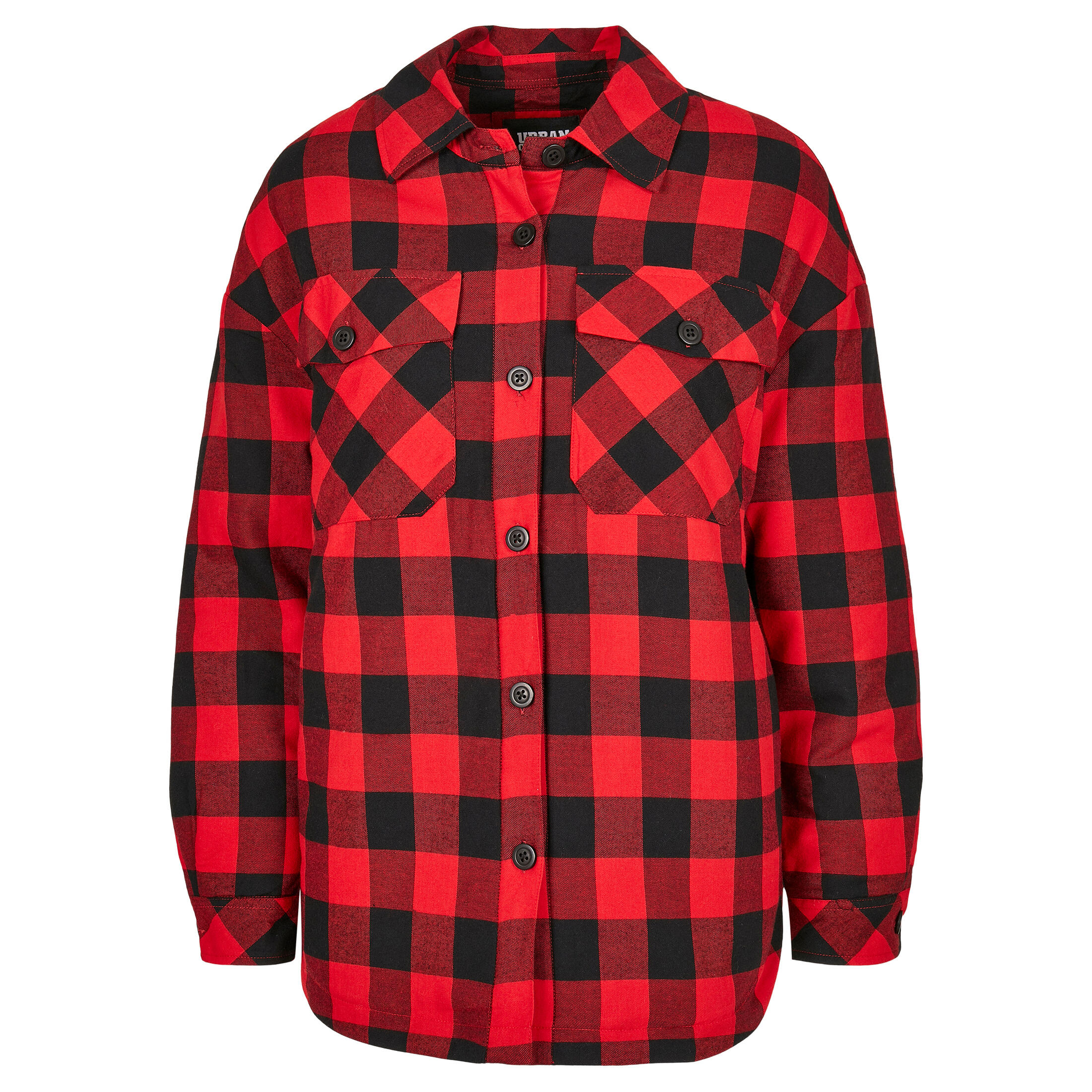 URBAN CLASSICS Camicia di flanella con lacci Urban Classics