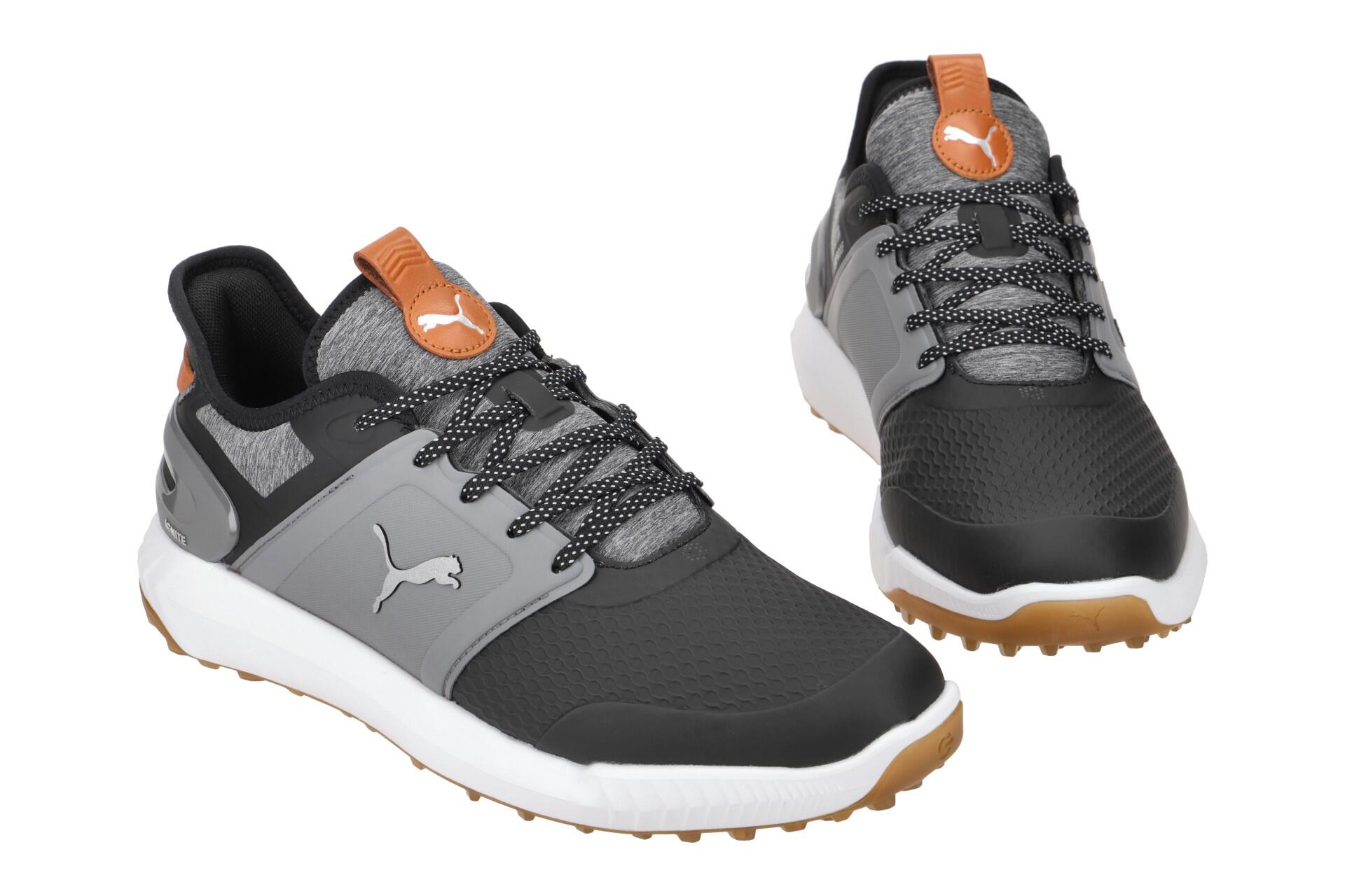 Puma IGNITE Schuhe schwarz grau Golfschuhe 376077 2/7