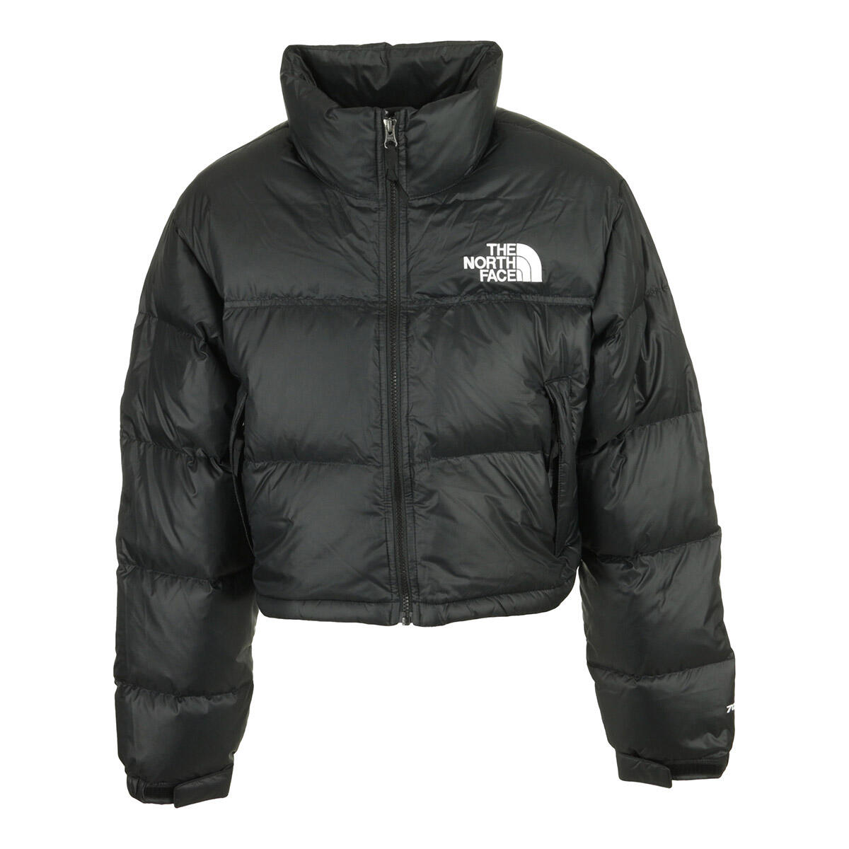 The North Face - Doudoune Femme W Nuptse Short Jacket - Doudoune Duvet - Noir - Decathlon