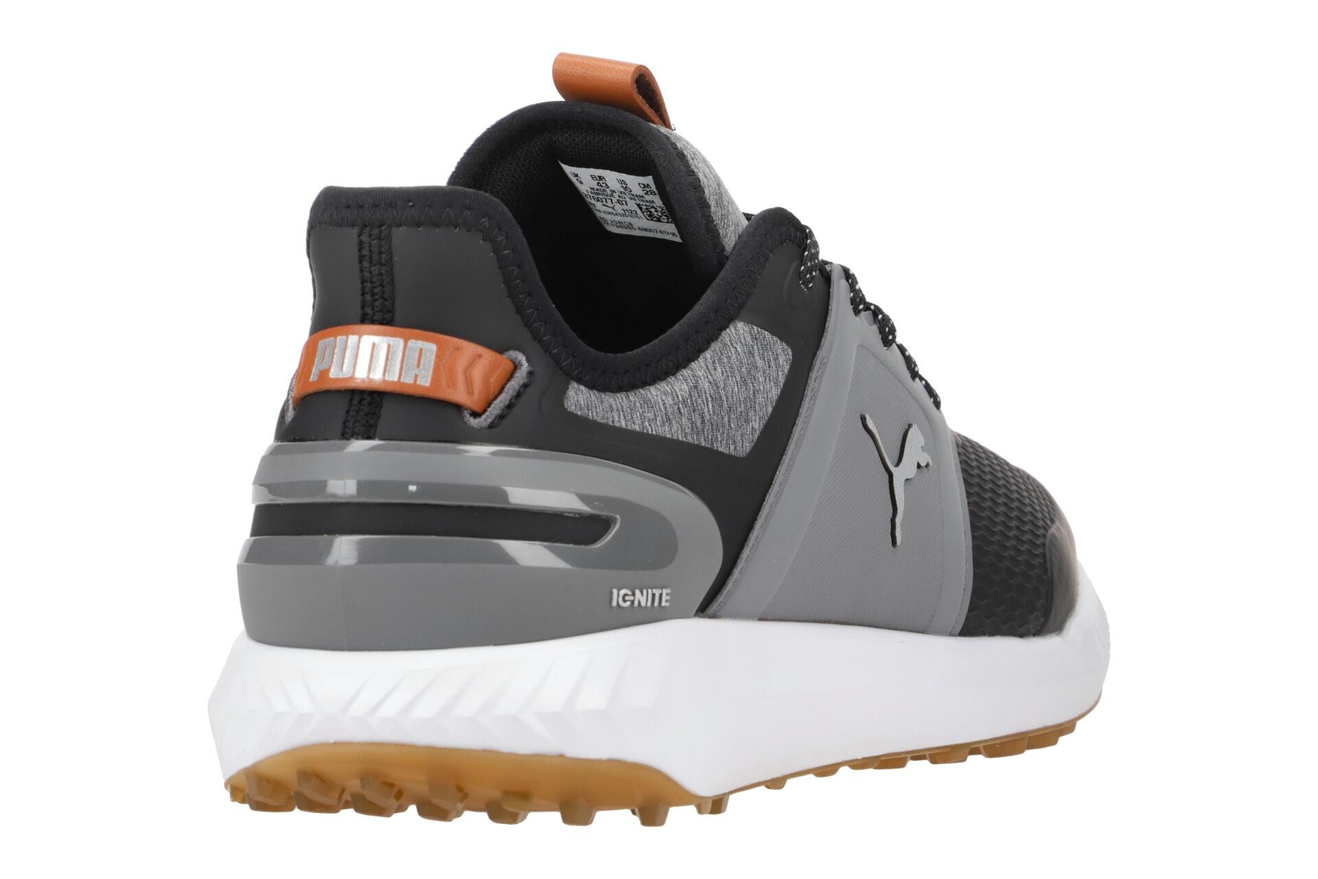 Puma IGNITE Schuhe schwarz grau Golfschuhe 376077 6/7