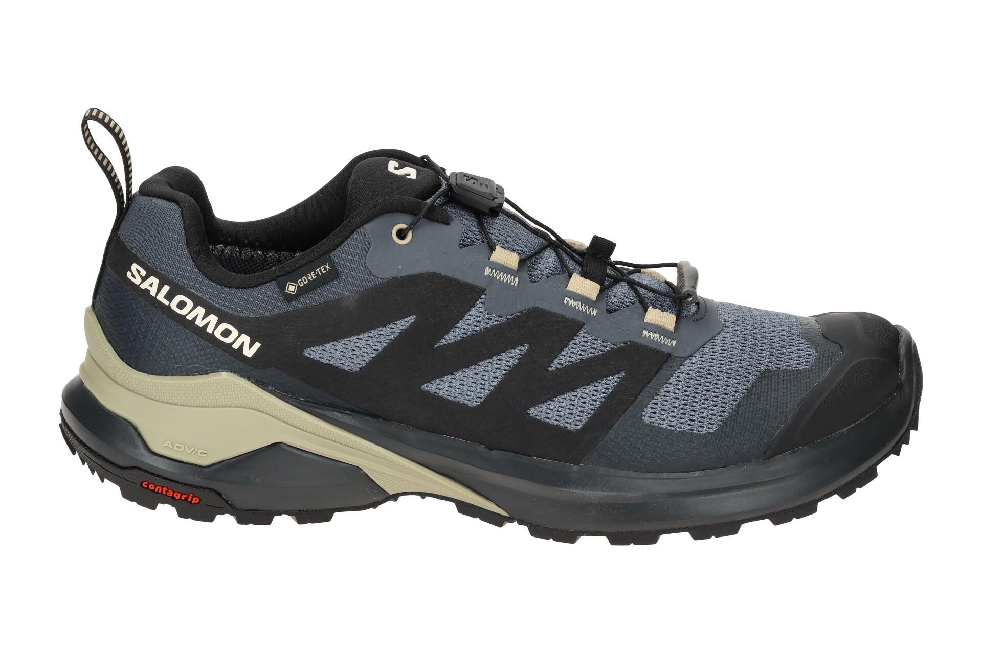 Salomon X Adventure GTX Schuhe blau schwarz GORE-TEX 475260 2/7