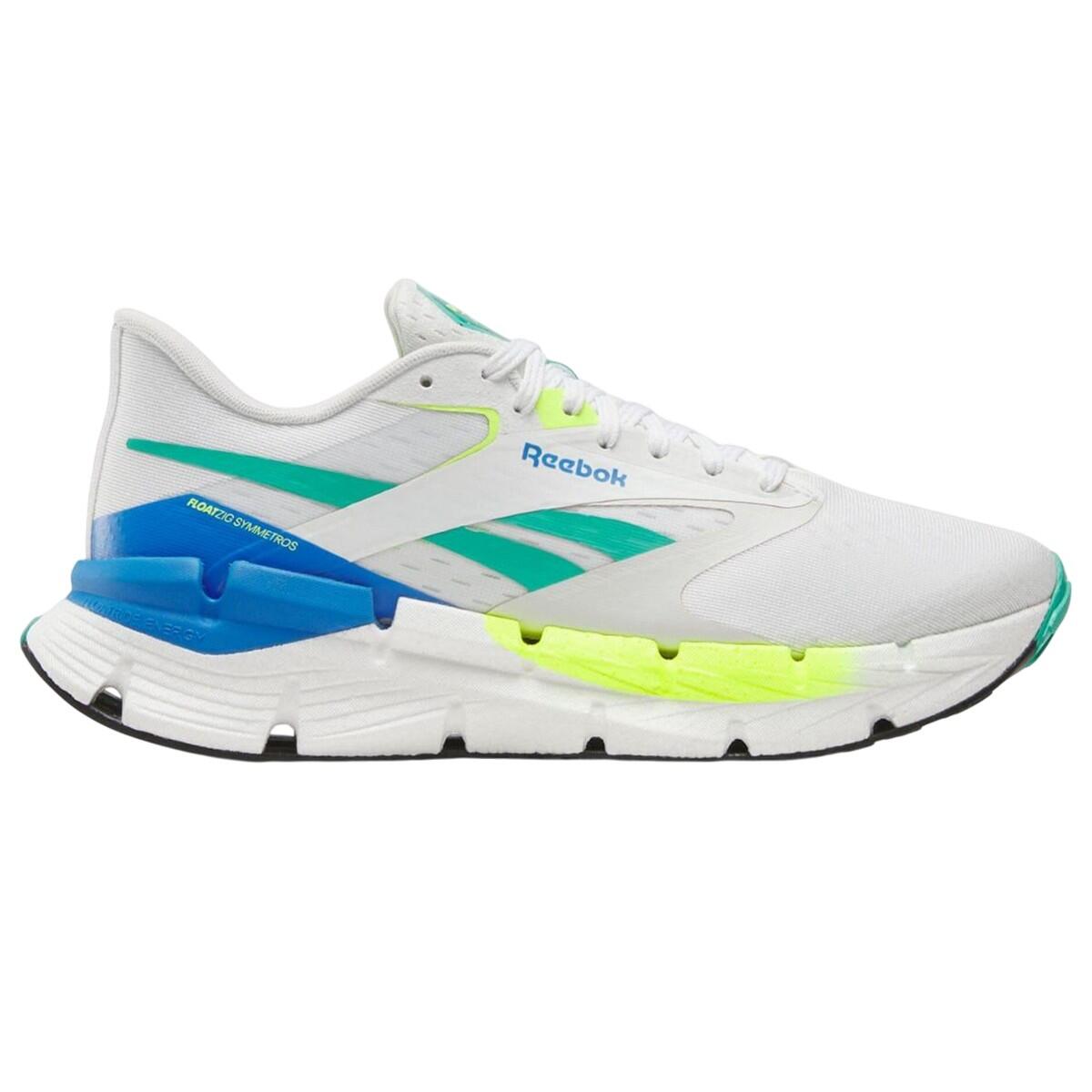 "FloatZig Symmetros" Sneaker für Herren Damen und Herren Weiß/Gelb 3/4