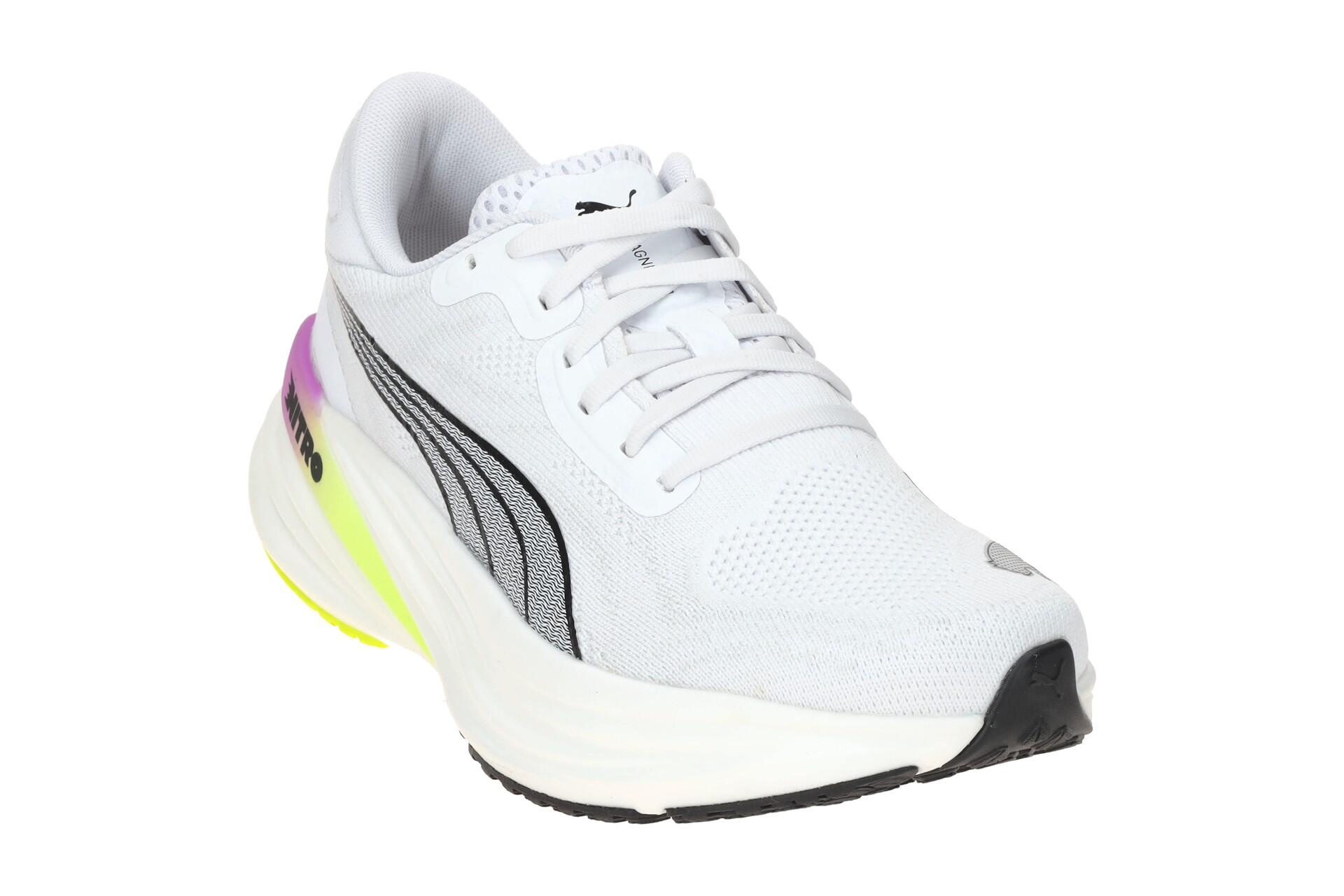 Puma Magnify Nitro Schuhe weiß Damen Sportschuhe Running 3/7