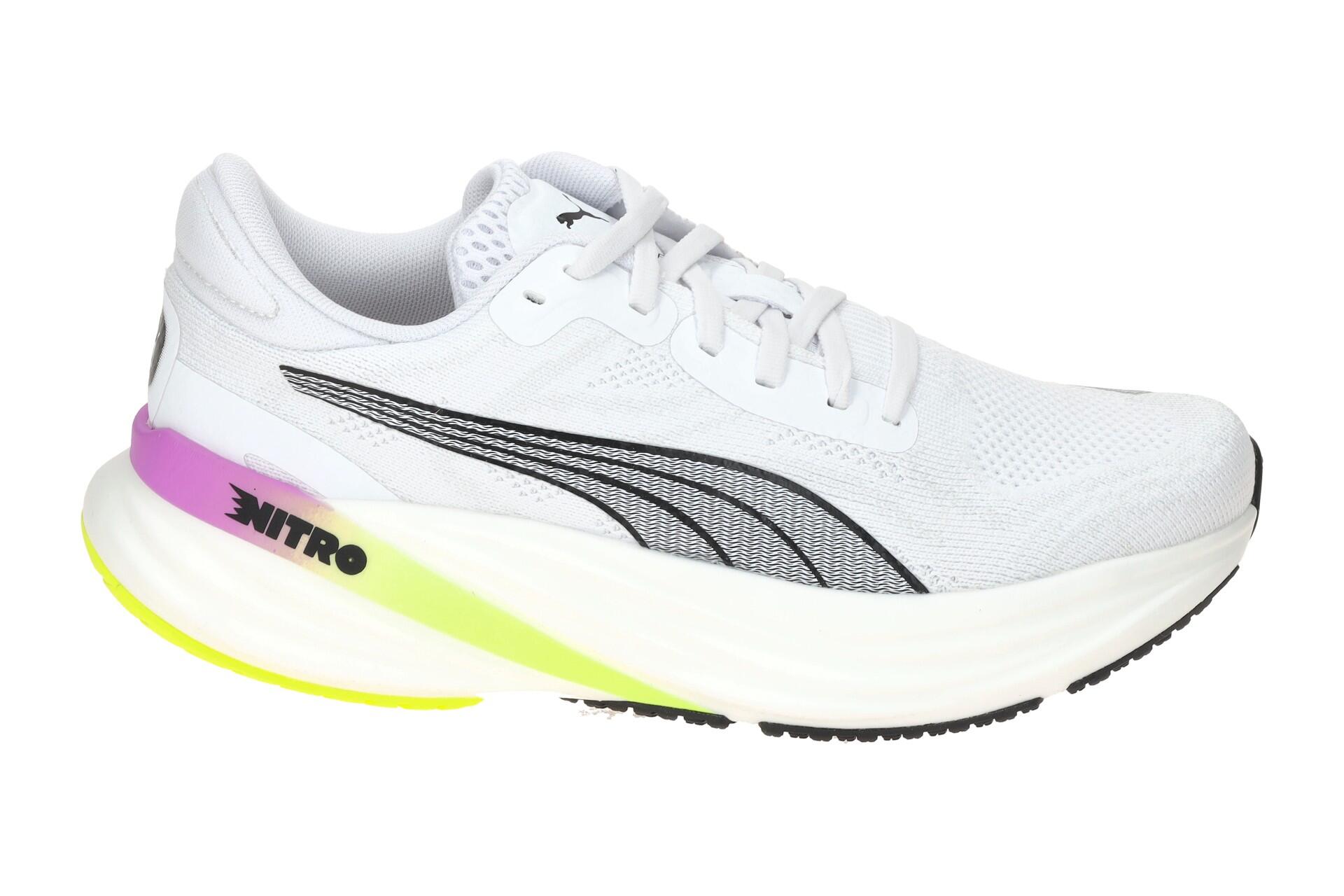 Puma Magnify Nitro Schuhe weiß Damen Sportschuhe Running 2/7