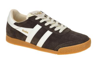 Gola Elan Schuhe Sneakers braun weiß Damen CLB538