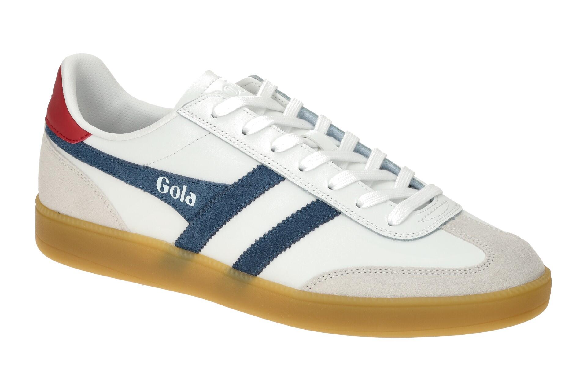 Gola Viper Schuhe Sneakers weiß blau Herren CMB744 Decathlon